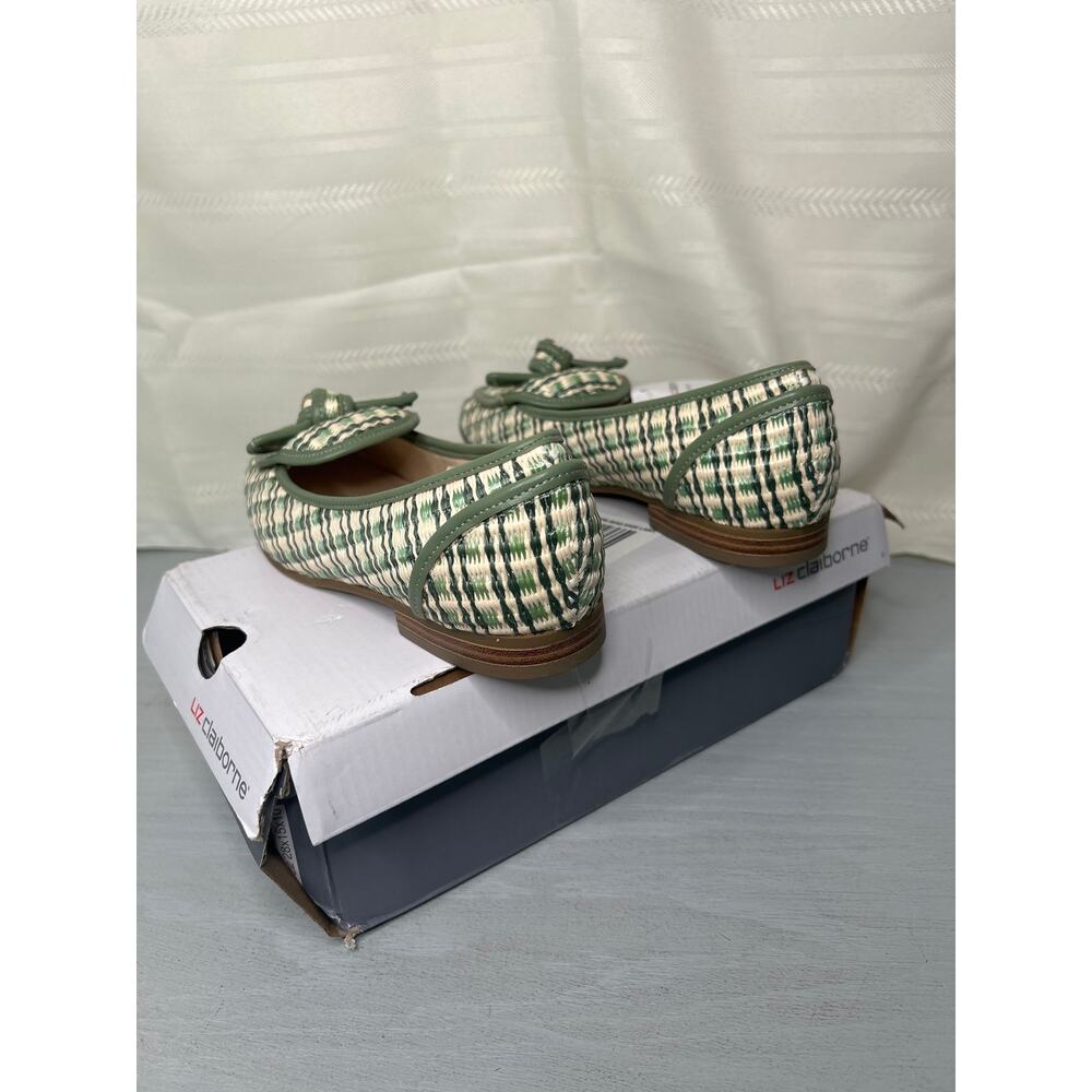 Liz Claiborne Granby Round Toe Loafers Green Multi Womens Size 5.5M - Picture 12 of 15